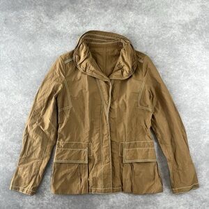 Moncler Women’s Light Brown Utility Jacket Size 2